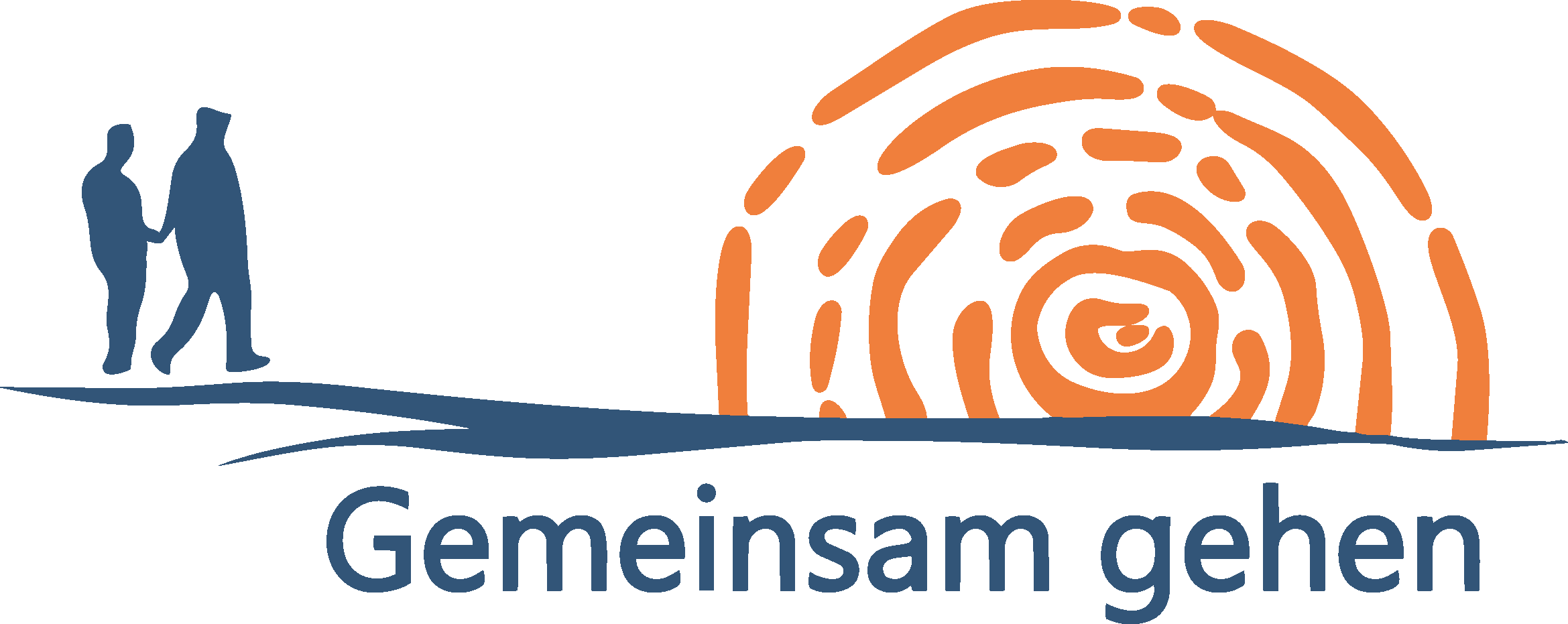 Gemeinsam gehen – Logo
